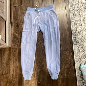 women's Vapor Blue Space Dye Zamora™ - Jogger Scrub Pants - Size small